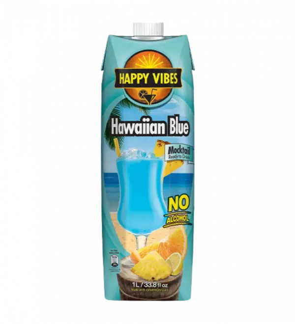 Happy Vibes Hawaiian Blue 1L